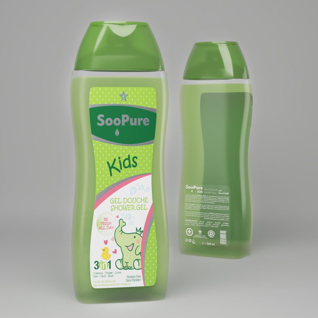 SooPure Kids Shower Gel [300ml, 600ml]