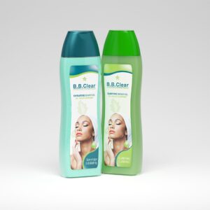 B.B. Clear Shower Gel 600ml [Exfoliating, Clarifying]