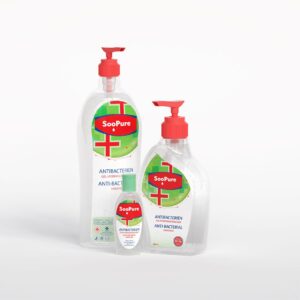 SooPure Antibacterial Hand Gel [60ml, 480ml, 1L]
